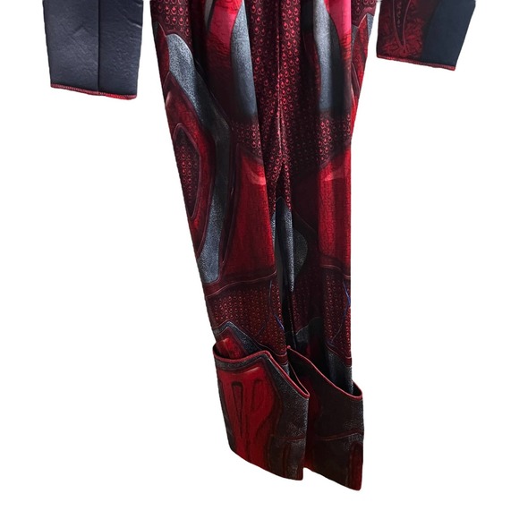 Power Ranger Red and Silver Kids Costume - Picture 10 of 10